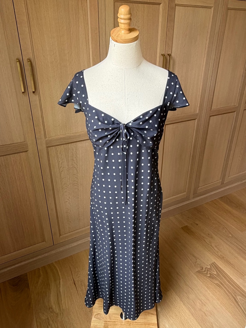 TOCCIN | Polka Dot Slip Dress | Size: 6